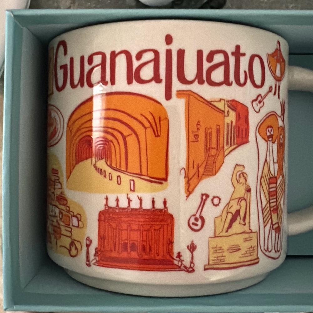 Rare find ! Collectible brand new Been there series Starbucks Guanajuato Mexico